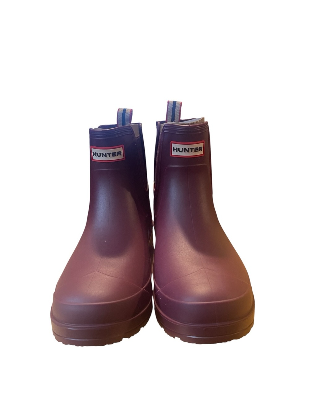 Hunter Women's Red Waterproof Short Rain Boots sz 9 NIB